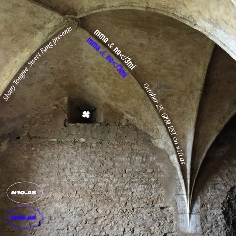For this October episode of Sharp Tongue Sweet Fang, I am happy to bring you a mix by mma and no</3mi, two members of Prague-based BCAA System collective.
"All the clouds that don’t bring rain
mma and no</3mi are dropping some Soft & Smooth only selection to gently guide you through the autumn corona uneasiness. The mix tinkles with cute shivering melodies shattered in a coldish wind that makes cheeks burn. Bundle yourself up, but keep your ears out."